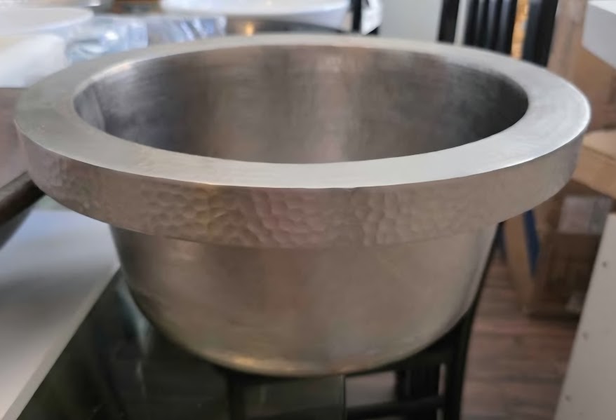 Native Trail Mojito Hammered Nickel Sink