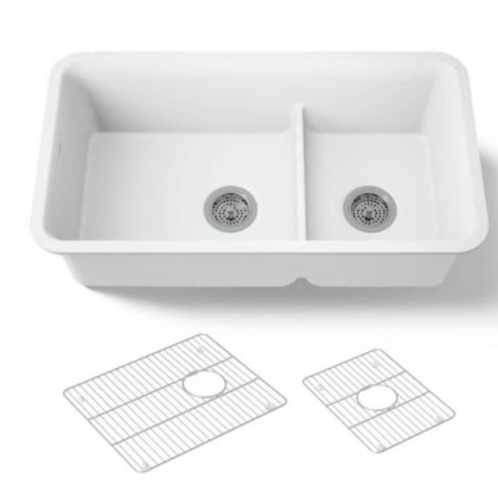 KOHLER Smart Divide Sink 33.5 undermount