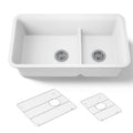 KOHLER Smart Divide Sink 33.5 undermount