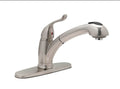 Huntington Brass Pull Down Kitchen Faucet in Satin Nickel